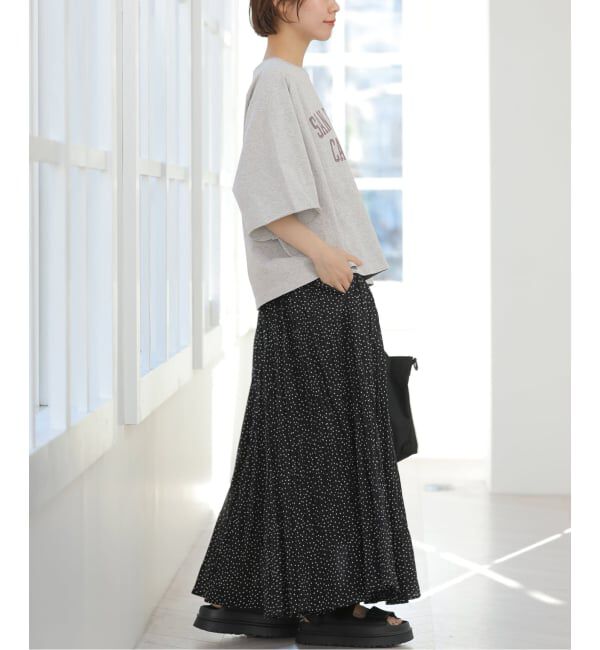 JOURNAL STANDARD relume「《追加》カットオフワイドロゴTee」|Tシャツ・カットソー|