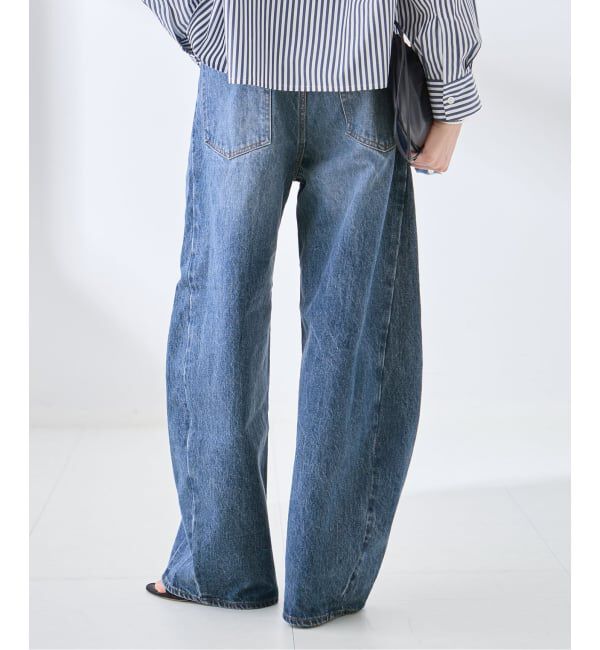 journal standard L'essage「バレルワイドデニムパンツ」|デニム|