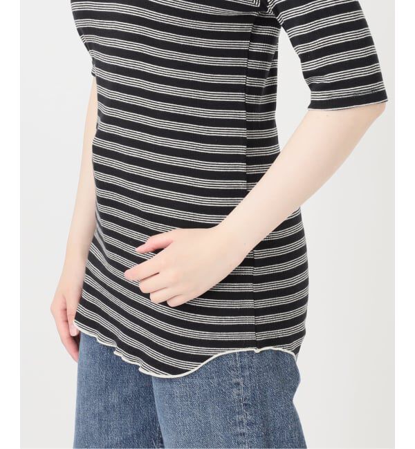 journal standard L'essage「別注 Miller*Uhr Frill Collar S/S カットソー」|Tシャツ・カットソー|