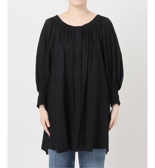 journal standard L'essage「SWボイル2WAYチュニックブラウス」|シャツ・ブラウス|