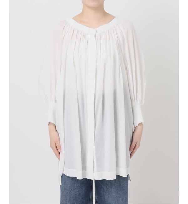 journal standard L'essage「SWボイル2WAYチュニックブラウス」|シャツ・ブラウス|