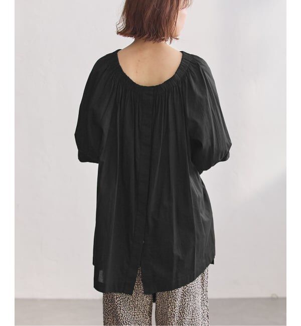 journal standard L'essage「SWボイル2WAYチュニックブラウス」|シャツ・ブラウス|
