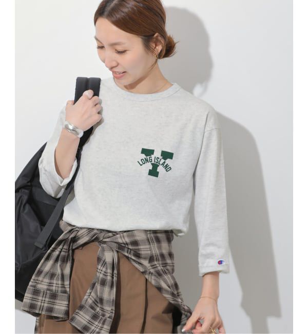JOURNAL STANDARD relume「別注【MAKI&times;Champion/チャンピオン】ロングスリーブTEE」|Tシャツ・カットソー|