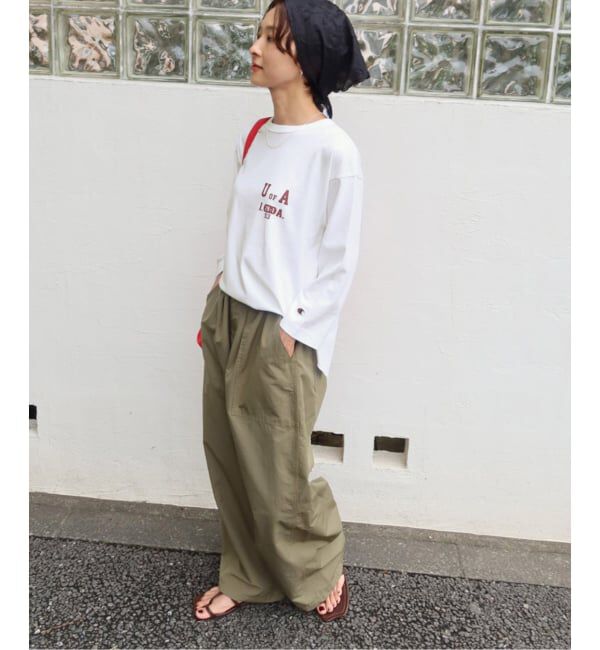 JOURNAL STANDARD relume「別注【MAKI&times;Champion/チャンピオン】ロングスリーブTEE」|Tシャツ・カットソー|