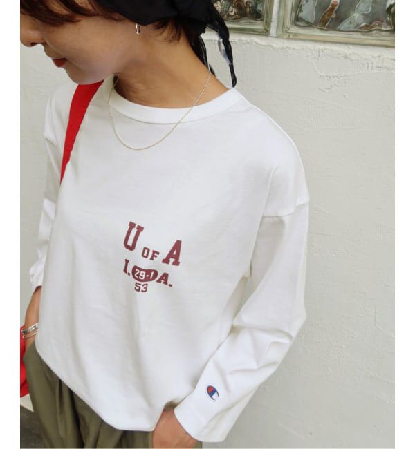 JOURNAL STANDARD relume「別注【MAKI&times;Champion/チャンピオン】ロングスリーブTEE」|Tシャツ・カットソー|