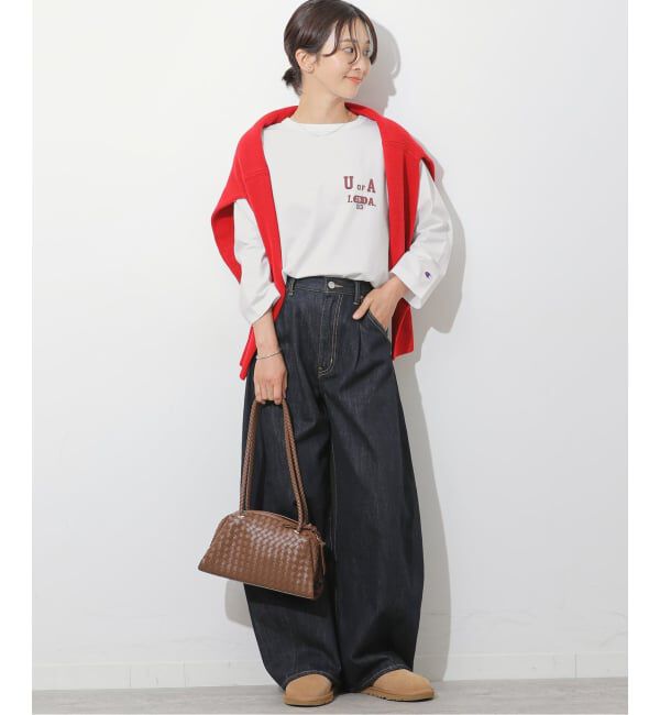 JOURNAL STANDARD relume「別注【MAKI&times;Champion/チャンピオン】ロングスリーブTEE」|Tシャツ・カットソー|