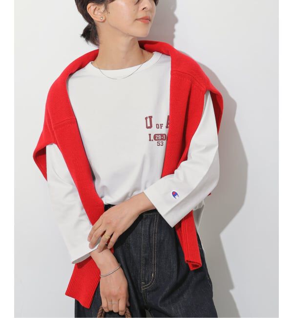 JOURNAL STANDARD relume「別注【MAKI&times;Champion/チャンピオン】ロングスリーブTEE」|Tシャツ・カットソー|