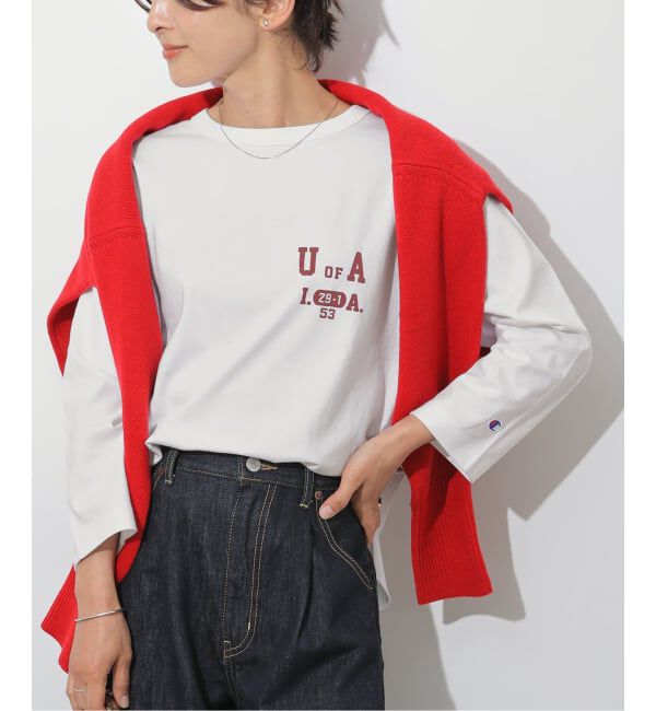 JOURNAL STANDARD relume「別注【MAKI&times;Champion/チャンピオン】ロングスリーブTEE」|Tシャツ・カットソー|