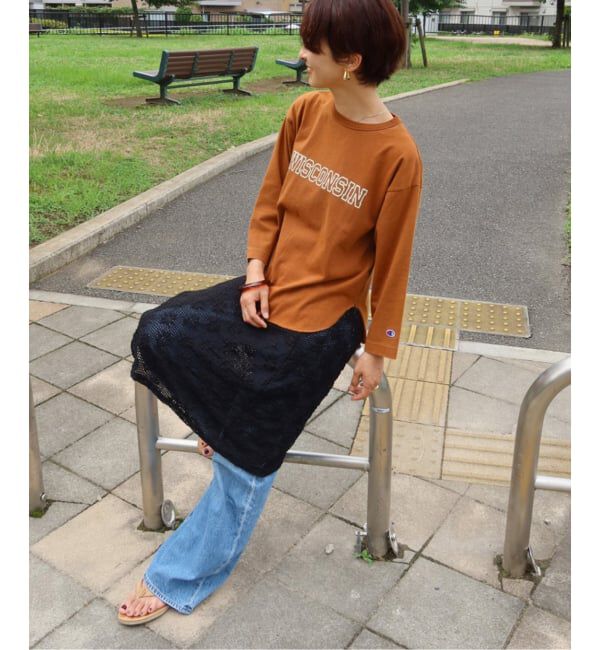 JOURNAL STANDARD relume「別注【MAKI&times;Champion/チャンピオン】ロングスリーブTEE」|Tシャツ・カットソー|