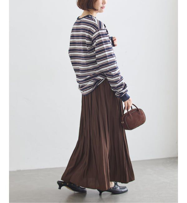 journal standard L'essage「《手洗い可》デシンスカート」|スカート|