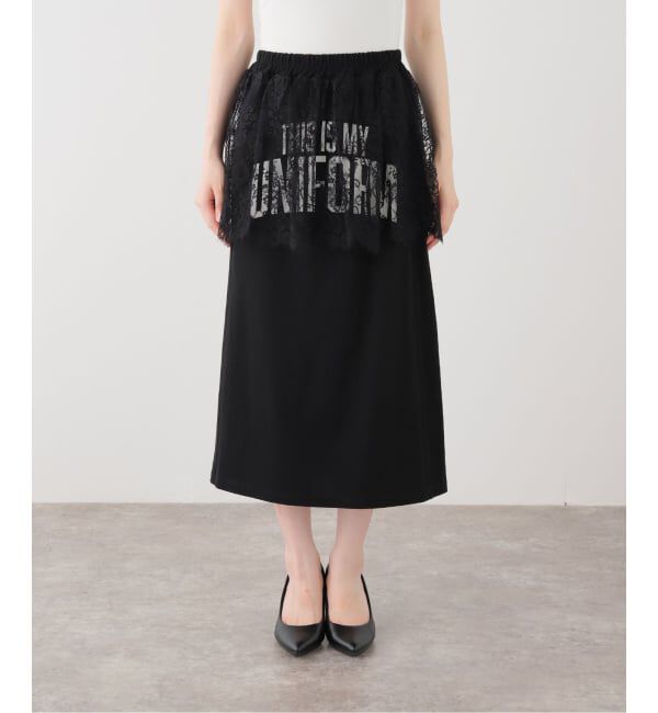 JOURNAL STANDARD「【ARCHIVE STANCE/アーカイブスタンス】 Lace Layer Skirt」|スカート|
