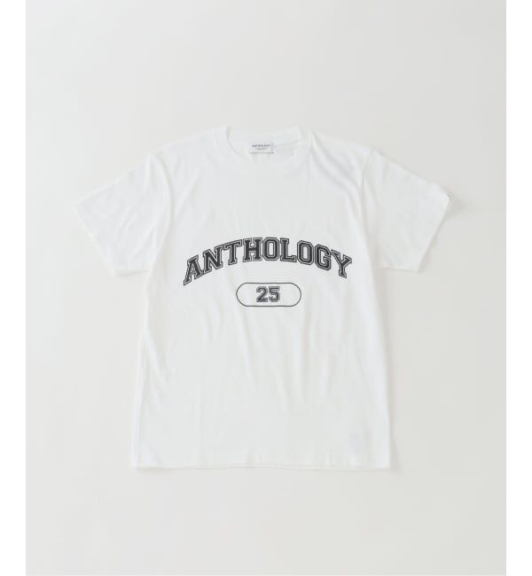 JOURNAL STANDARD「ANTHOLOGY / アンソロジー COLLEGE T-shirt」|Tシャツ・カットソー|ホワイト