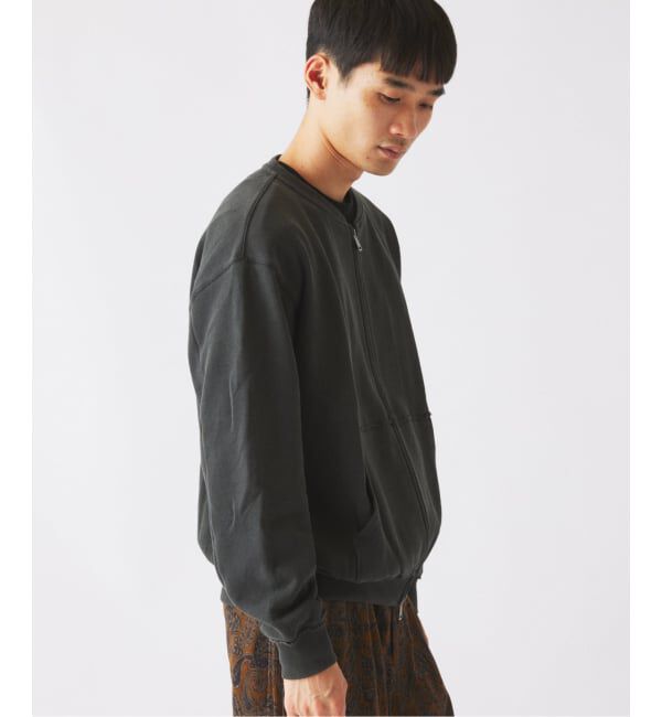 JOURNAL STANDARD relume「ラフカット ノーカラー スウェット カーディガン」|カーディガン|