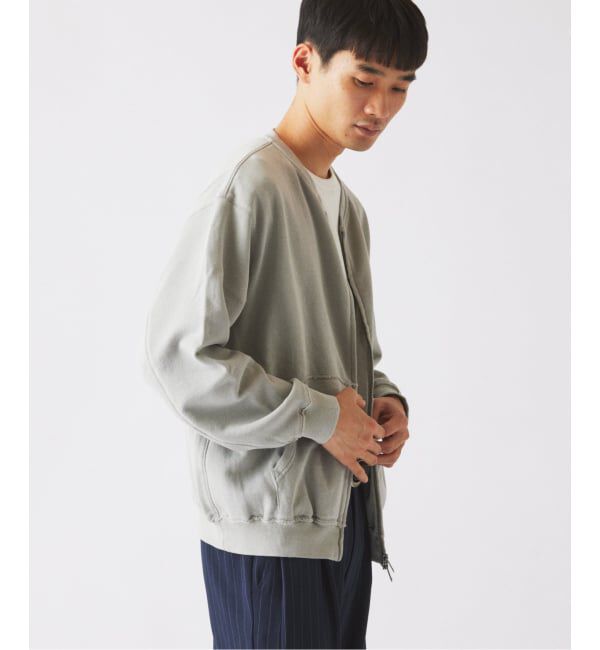 JOURNAL STANDARD relume「ラフカット ノーカラー スウェット カーディガン」|カーディガン|