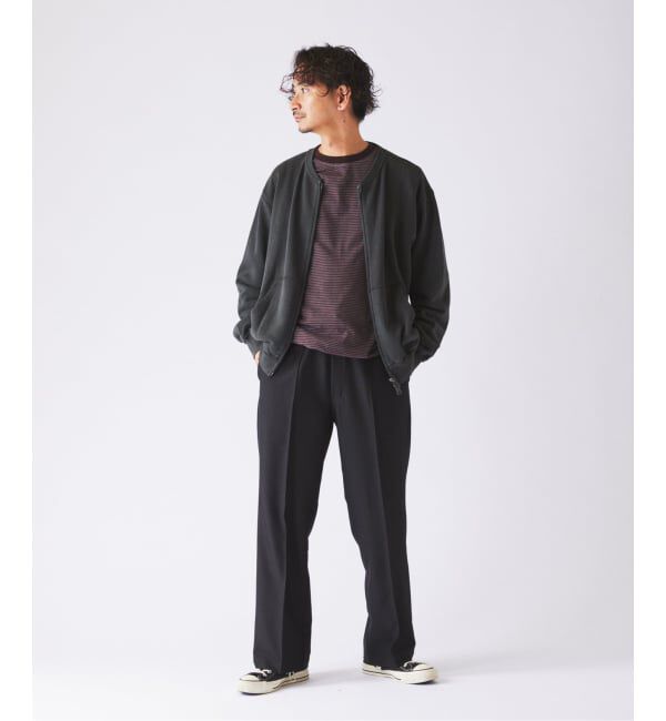 JOURNAL STANDARD relume「ラフカット ノーカラー スウェット カーディガン」|カーディガン|