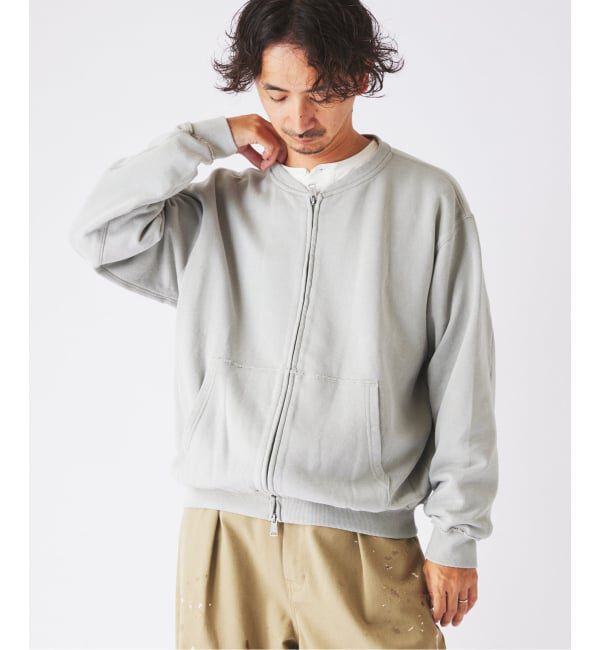 JOURNAL STANDARD relume「ラフカット ノーカラー スウェット カーディガン」|カーディガン|