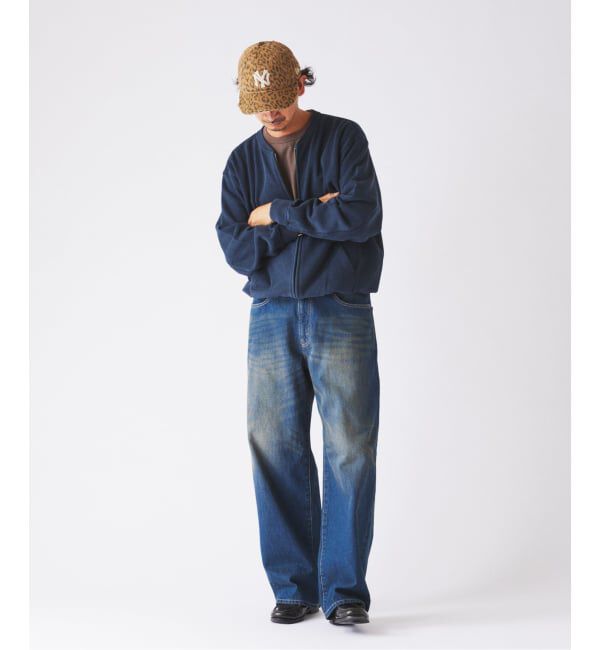 JOURNAL STANDARD relume「ラフカット ノーカラー スウェット カーディガン」|カーディガン|