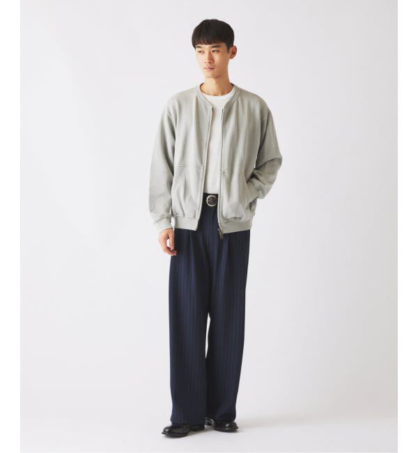 JOURNAL STANDARD relume「ラフカット ノーカラー スウェット カーディガン」|カーディガン|