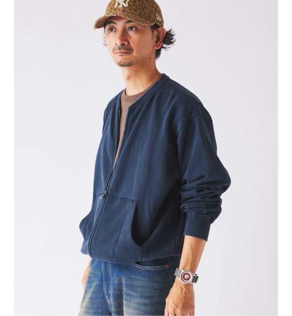 JOURNAL STANDARD relume「ラフカット ノーカラー スウェット カーディガン」|カーディガン|