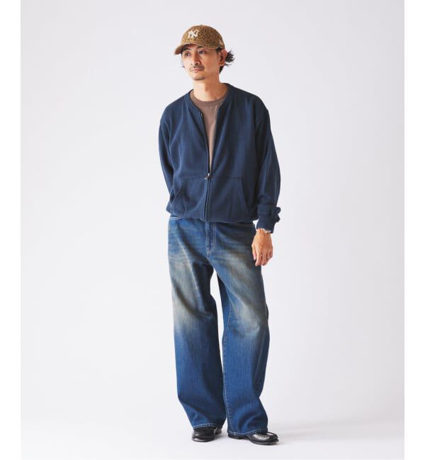 JOURNAL STANDARD relume「ラフカット ノーカラー スウェット カーディガン」|カーディガン|