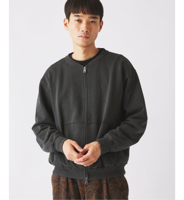 JOURNAL STANDARD relume「ラフカット ノーカラー スウェット カーディガン」|カーディガン|