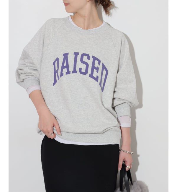 JOURNAL STANDARD relume「《予約》RAISEDラグランロゴスウェット」|スウェット・ジャージ|
