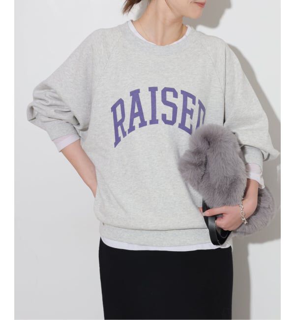 JOURNAL STANDARD relume「《予約》RAISEDラグランロゴスウェット」|スウェット・ジャージ|