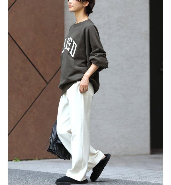 JOURNAL STANDARD relume「《予約》RAISEDラグランロゴスウェット」|スウェット・ジャージ|