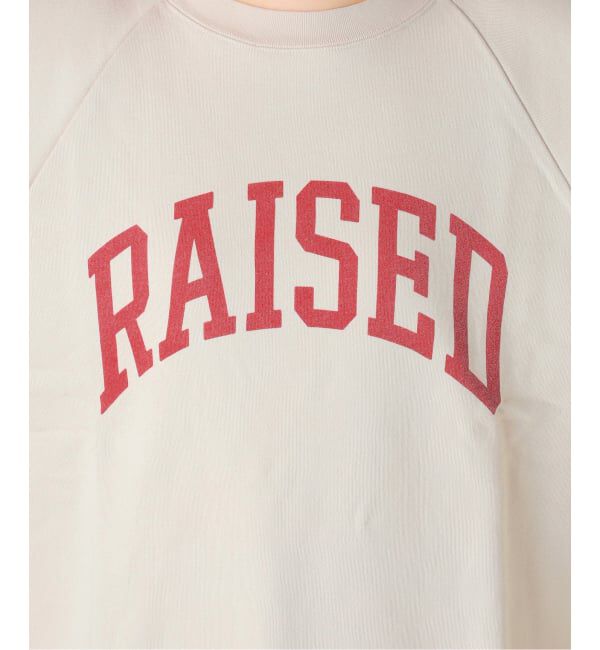 JOURNAL STANDARD relume「《予約》RAISEDラグランロゴスウェット」|スウェット・ジャージ|