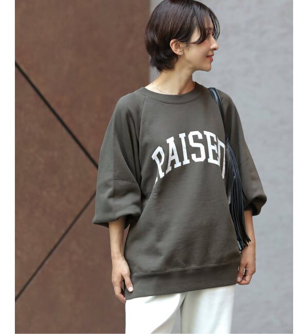 JOURNAL STANDARD relume「《予約》RAISEDラグランロゴスウェット」|スウェット・ジャージ|