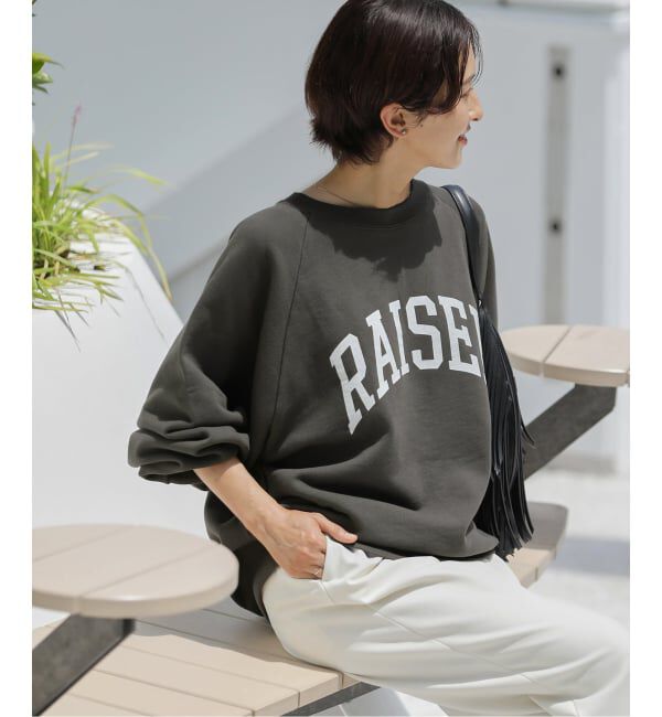 JOURNAL STANDARD relume「《予約》RAISEDラグランロゴスウェット」|スウェット・ジャージ|