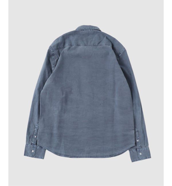 JOURNAL STANDARD「SAVE KHAKI UNITED / コットン ヘンプ ピグメント ダイ ワーク シャツ」|シャツ・ブラウス|