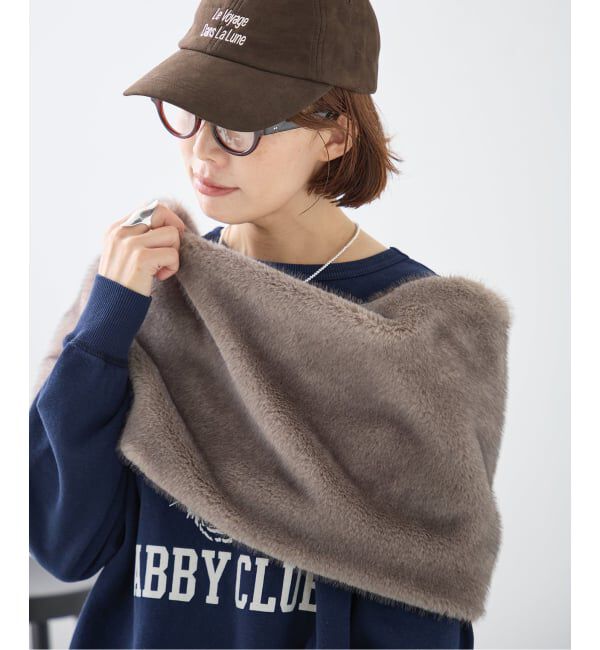 journal standard L'essage「《予約》ファースヌード」|その他|グレー