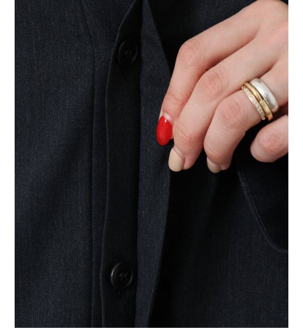 journal standard luxe「《予約》クリアTR キーネックブラウス」|シャツ・ブラウス|
