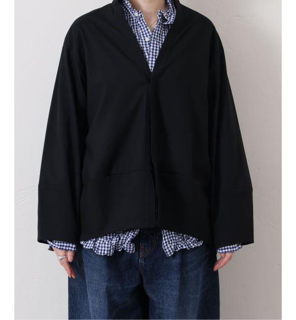 journal standard luxe「《予約》クリアTR キーネックブラウス」|シャツ・ブラウス|