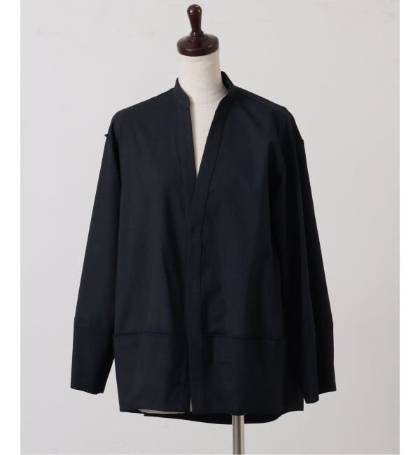 journal standard luxe「《予約》クリアTR キーネックブラウス」|シャツ・ブラウス|