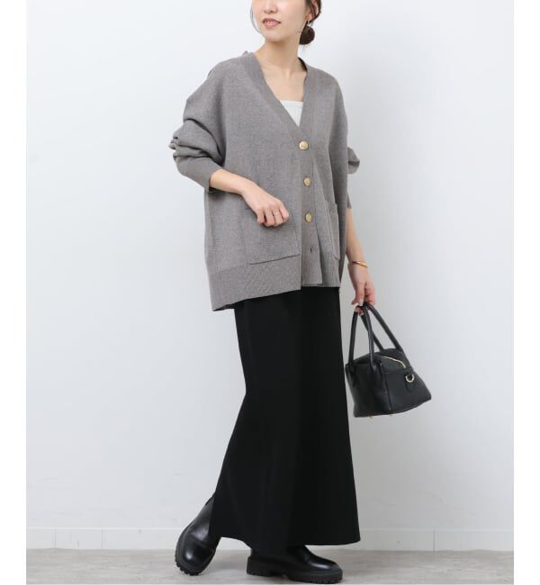 JOURNAL STANDARD relume「《一部WEB限定追加予約3》コットンカシミヤミックスダブルニットVネックカーディガン」|カーディガン|
