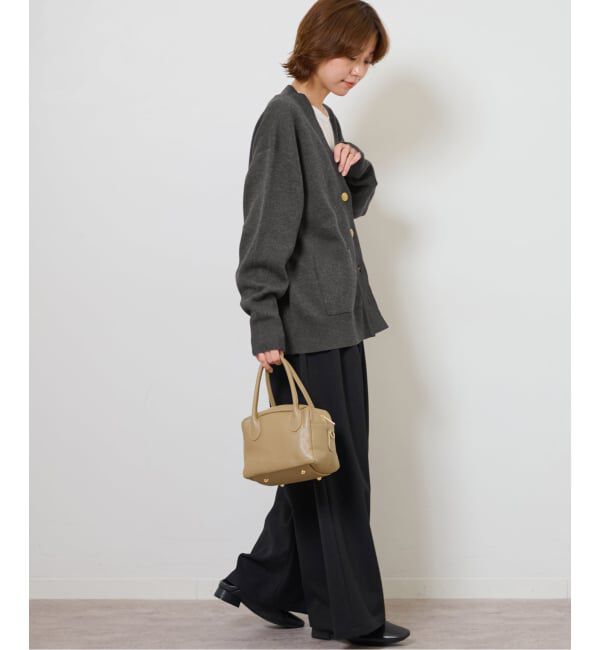 JOURNAL STANDARD relume「《一部WEB限定追加予約3》コットンカシミヤミックスダブルニットVネックカーディガン」|カーディガン|