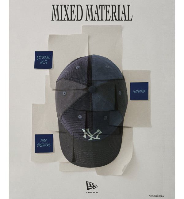 JOURNAL STANDARD「NEW ERA / ニューエラ 別注 MIXED MATERIAL NYY 940 UNST」|キャップ・キャスケット|