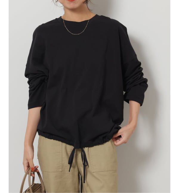 JOURNAL STANDARD relume「《追加予約4》ギャザーヘムロングスリーブ」|Tシャツ・カットソー|