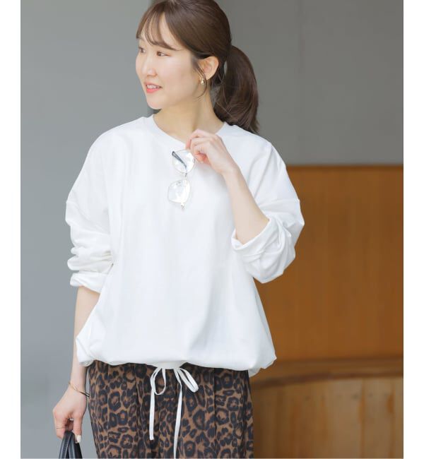 JOURNAL STANDARD relume「《追加予約4》ギャザーヘムロングスリーブ」|Tシャツ・カットソー|