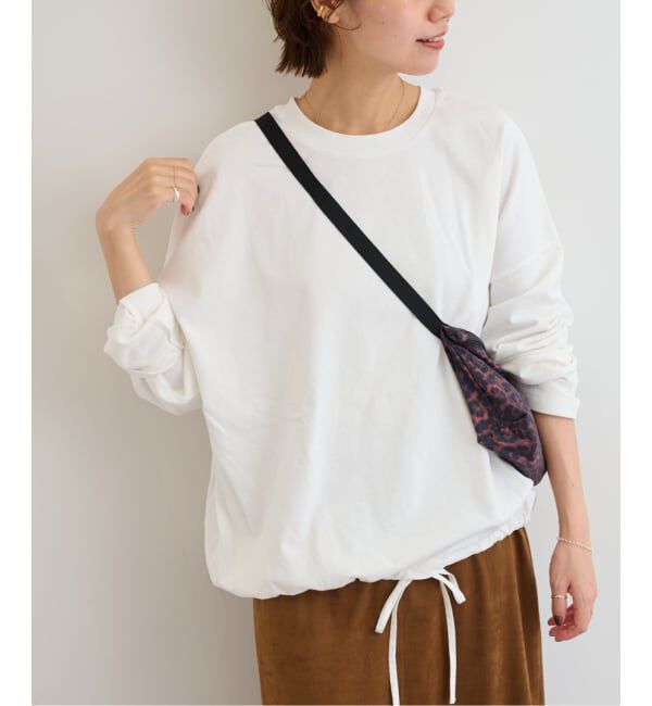 JOURNAL STANDARD relume「《追加予約4》ギャザーヘムロングスリーブ」|Tシャツ・カットソー|