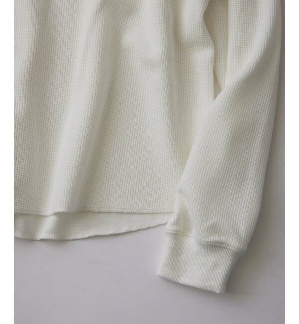 JOURNAL STANDARD relume「《予約》ヴァリアス ワッフル ヘンリーネック」|Tシャツ・カットソー|