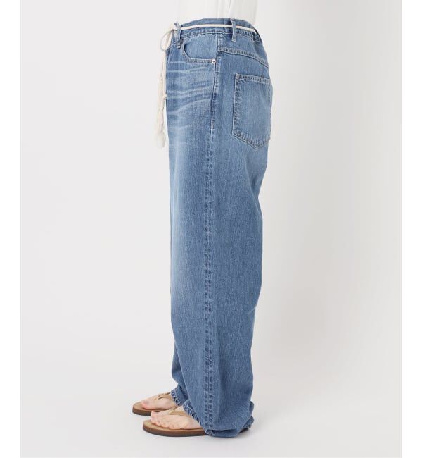 FRAMeWORK「BIG JOHN&times;BETTER THAN GOOD SLEEK WIDE LEG デニム」|デニム|