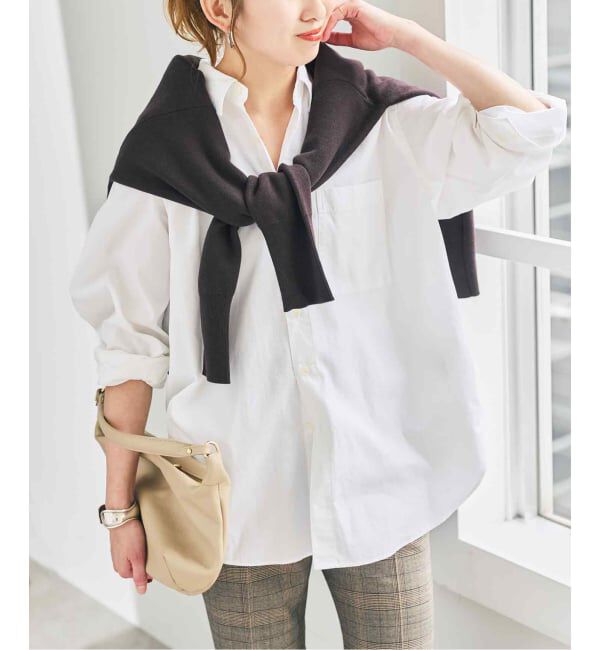 Spick and Span「ソフトオックスルーズシャツ」|シャツ・ブラウス|ホワイト
