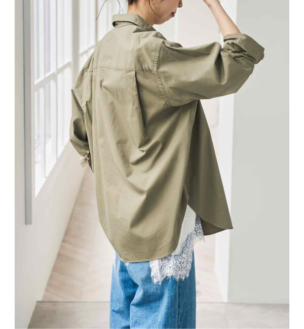 Spick and Span「ソフトオックスルーズシャツ」|シャツ・ブラウス|