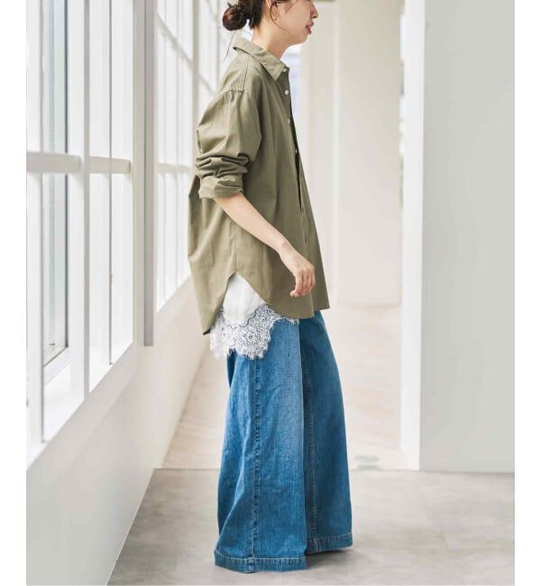 Spick and Span「ソフトオックスルーズシャツ」|シャツ・ブラウス|