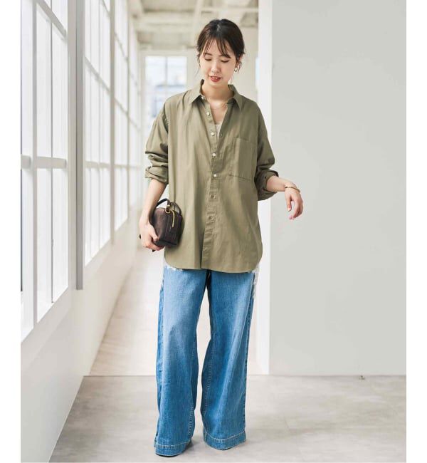 Spick and Span「ソフトオックスルーズシャツ」|シャツ・ブラウス|