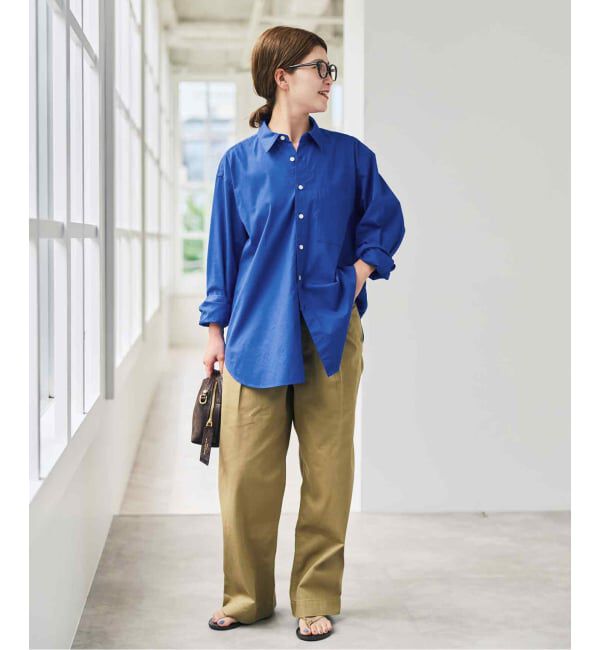 Spick and Span「ソフトオックスルーズシャツ」|シャツ・ブラウス|