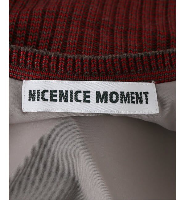 NOBLE「NICENICE MOMENT/ナイスナイスモーメント BACK OPEN SHELL」|ニット・セーター|